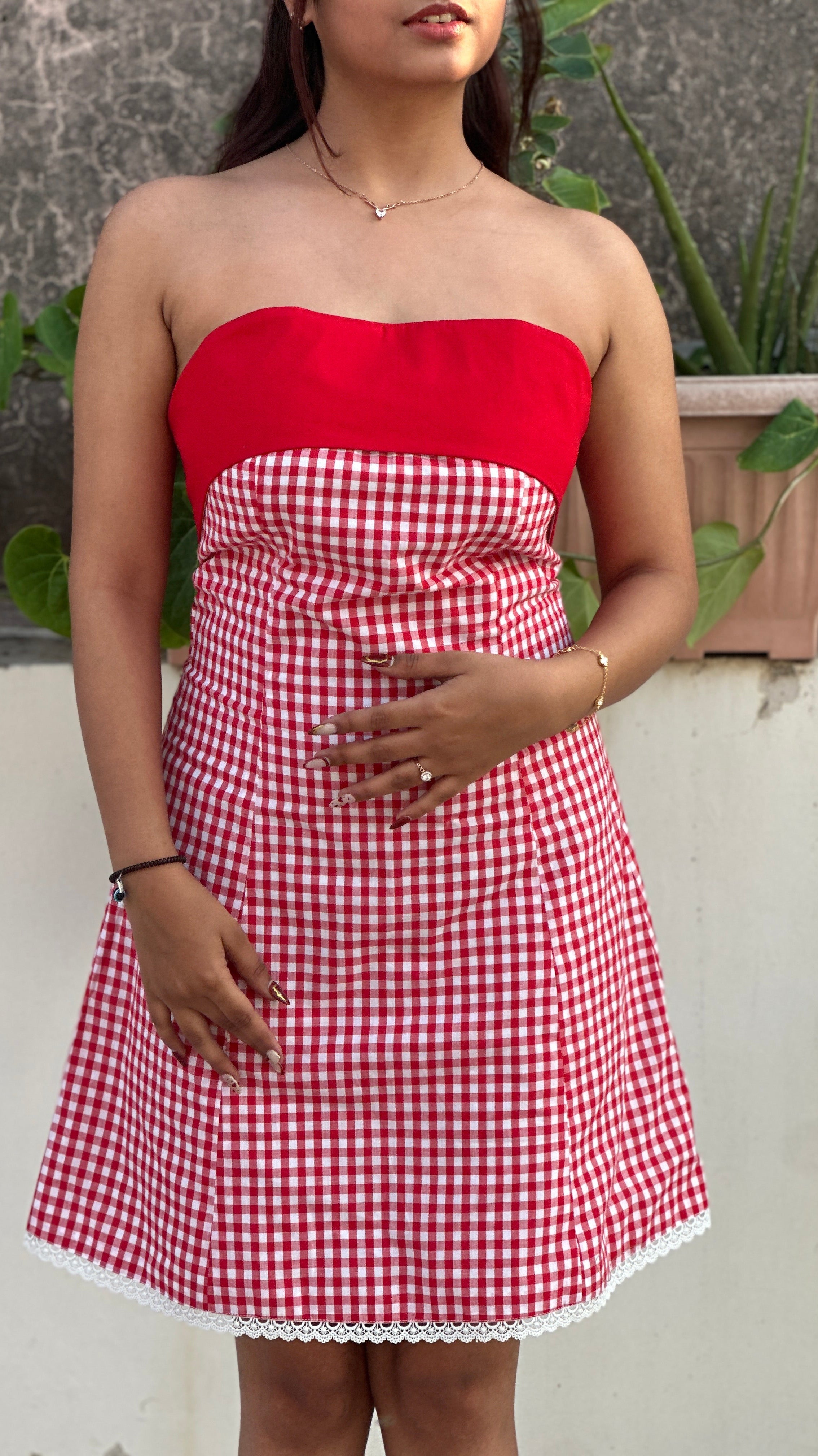 The Cherry Bow (Tube Dress)