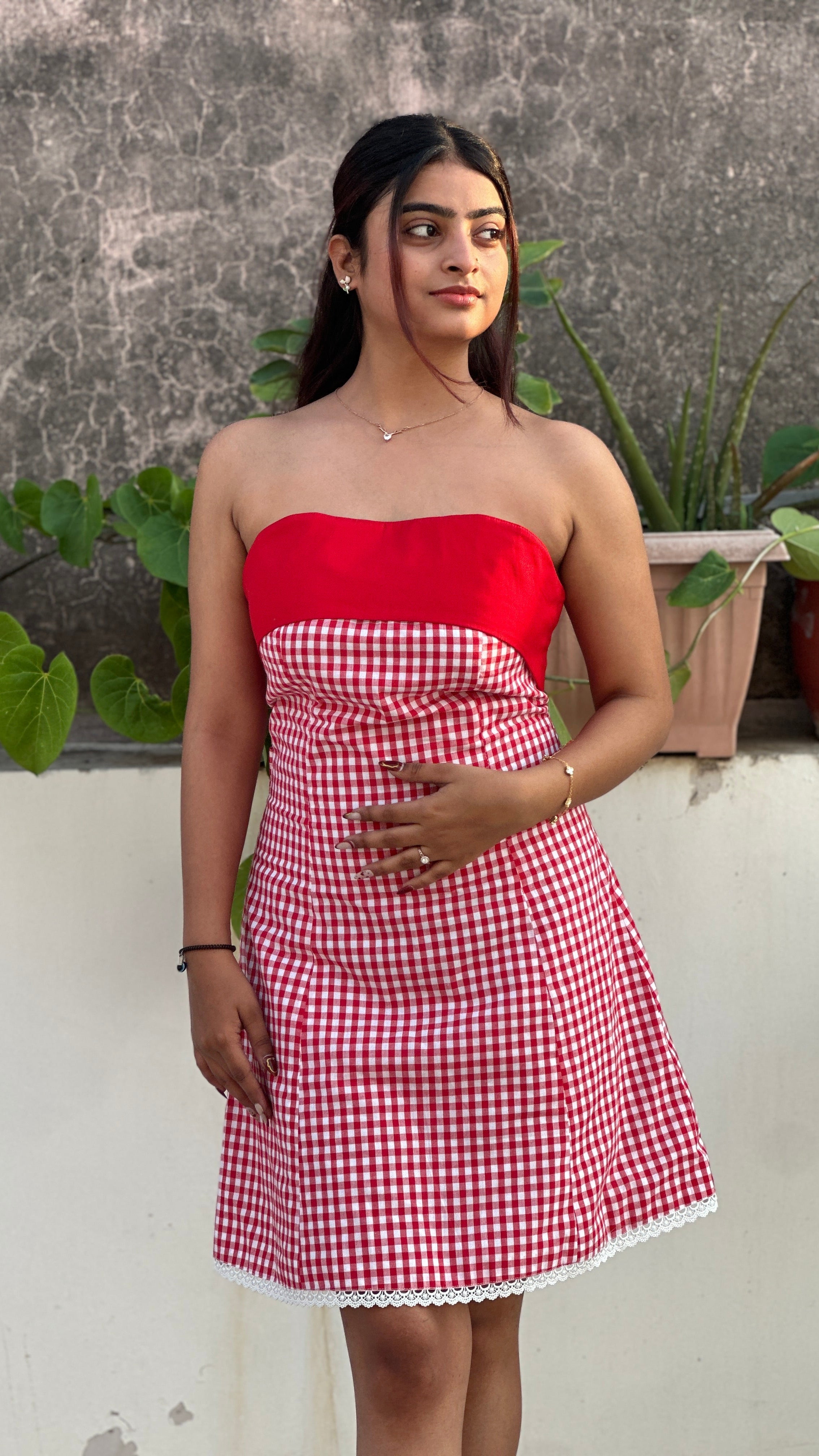 The Cherry Bow (Tube Dress)