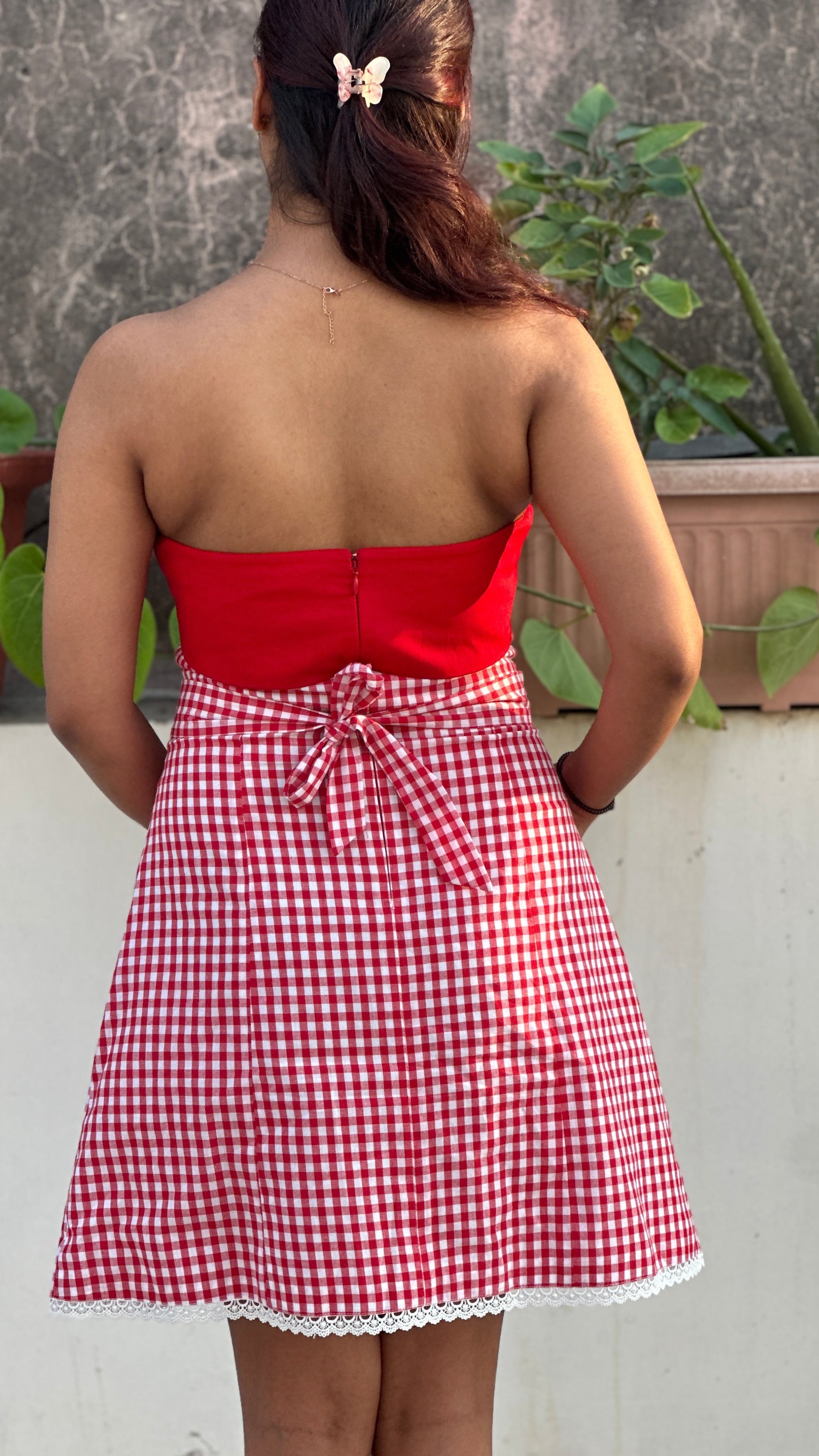 The Cherry Bow (Tube Dress)