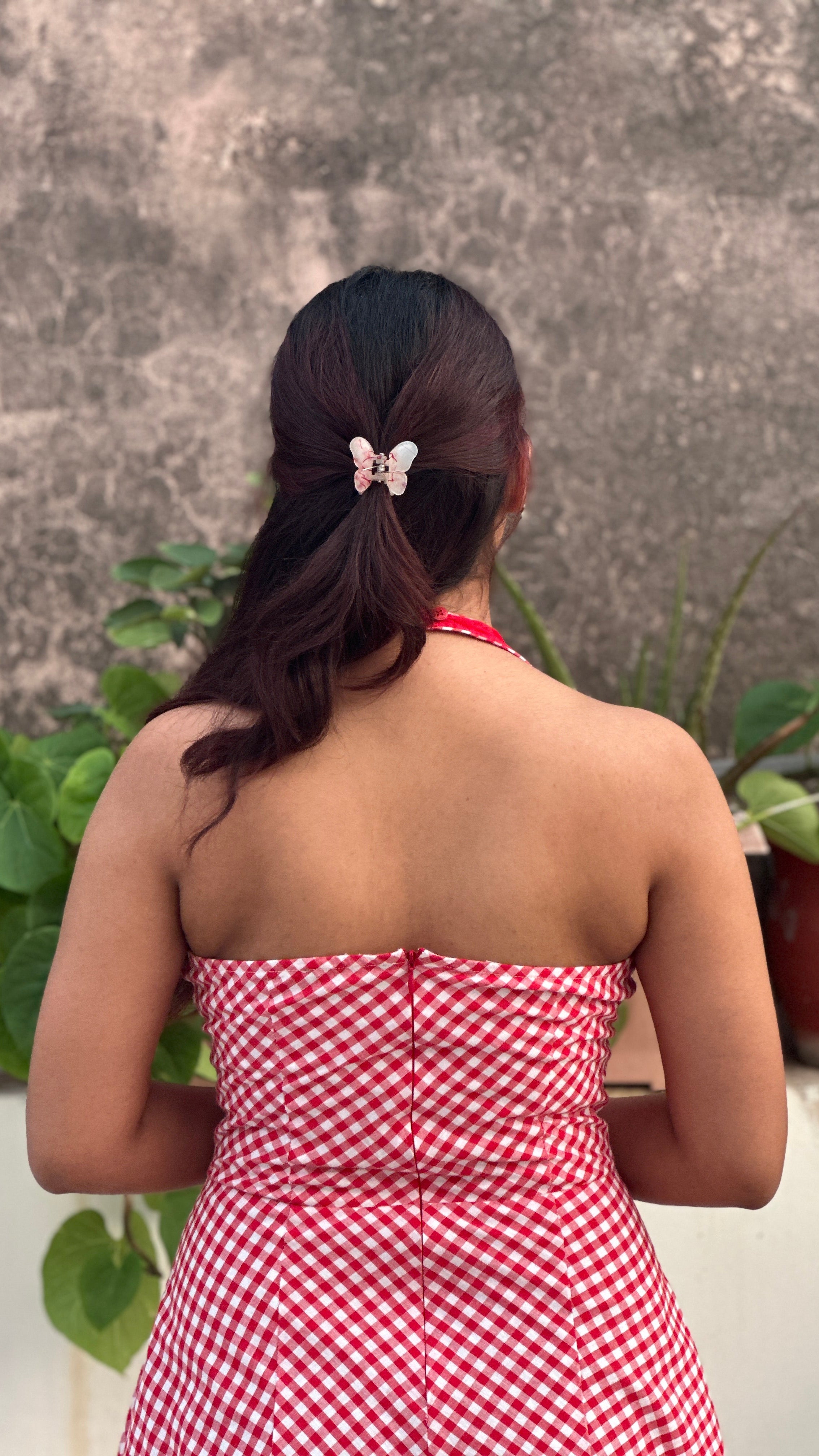 The Cherry Halter (Midi Dress)